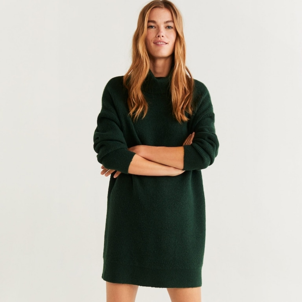 MANGO Sweater dress